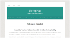 Desktop Screenshot of hempkat.com